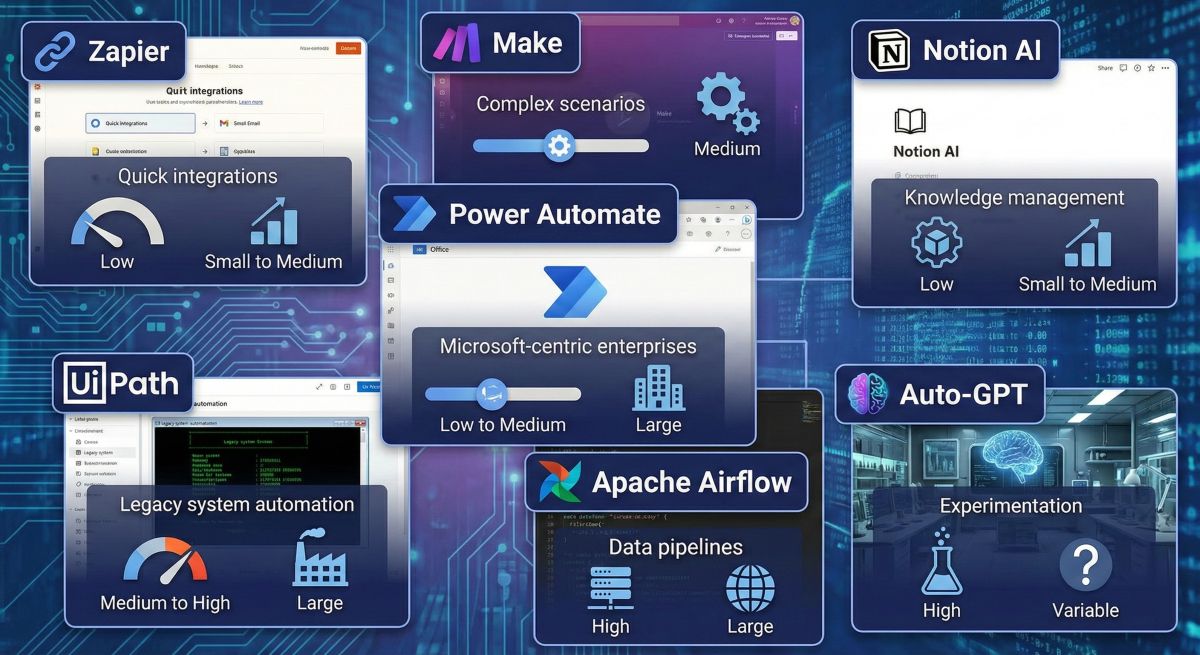 7 AI Automation Tools for Streamlined Workflows in 2026 | Clynt - Data ...